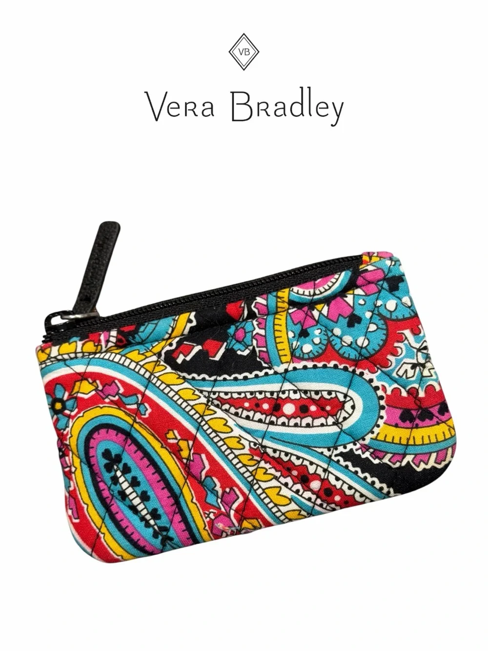 Vera‎ Bradley Parisian Paisley Coin Purse